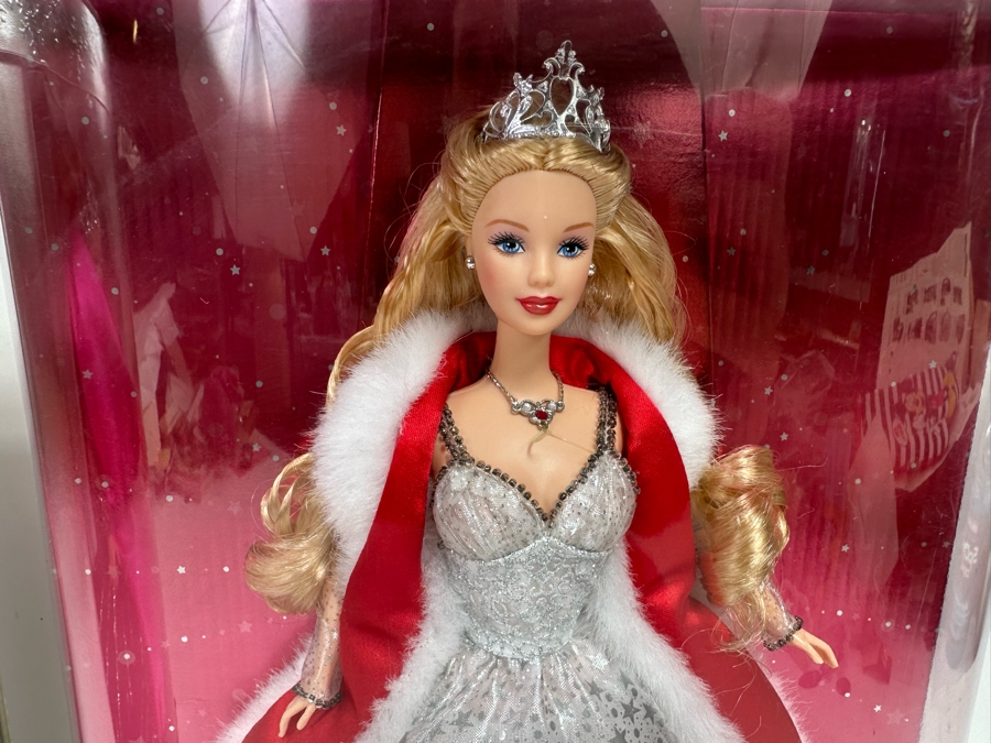 1998 Happy Holidays Barbie Special Edition and 2001 Special Edition Holiday Celebration Barbie Mattel Barbie Dolls 1998/2001 New In Box 20200/50304 [Photo 7]