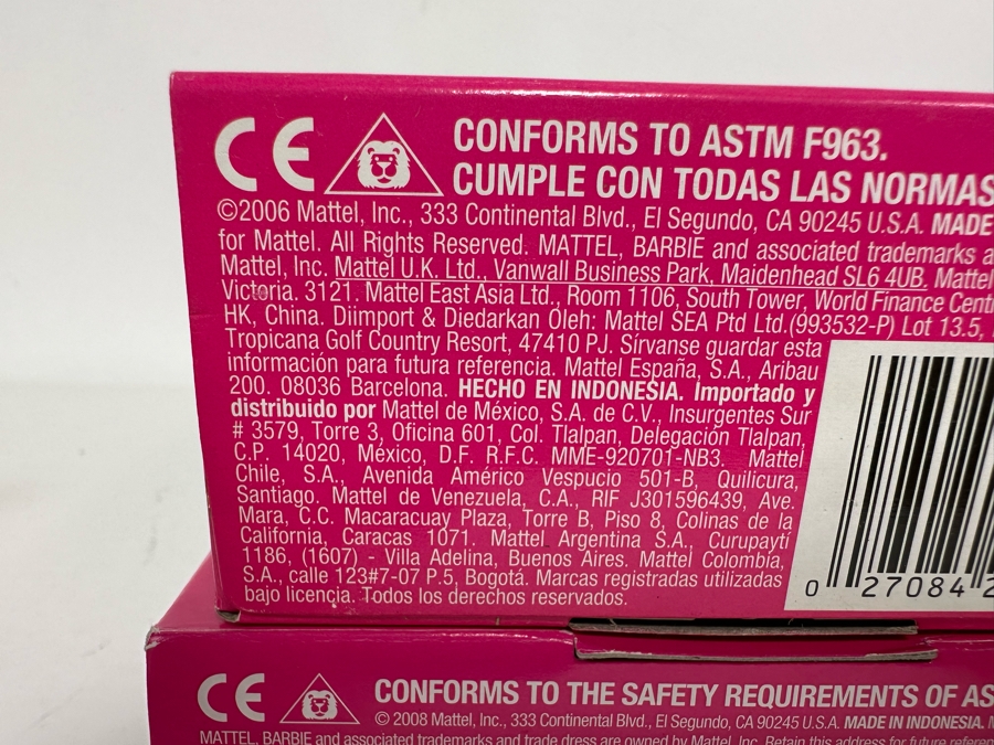 Holiday Angel, Christmas Morning and Fashion Spell Mattel Barbie Dolls 2006/2006/2008 New In Box J0590/J0550/M3523 [Photo 14]