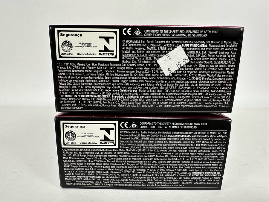 Dolls of the World: Festivals of the World Irish Dance and Oktoberfest Pink Label Collection Mattel Barbie Dolls 2006/2006 New In Box J0929/K7920 [Photo 13]