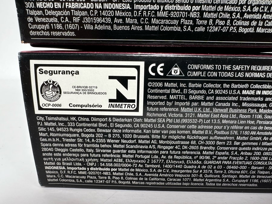 Dolls of the World: Festivals of the World Irish Dance and Oktoberfest Pink Label Collection Mattel Barbie Dolls 2006/2006 New In Box J0929/K7920 [Photo 15]