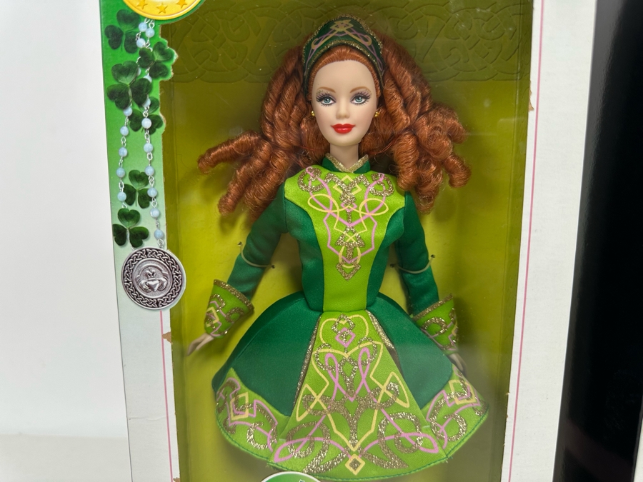 Dolls of the World: Festivals of the World Irish Dance and Oktoberfest Pink Label Collection Mattel Barbie Dolls 2006/2006 New In Box J0929/K7920 [Photo 8]