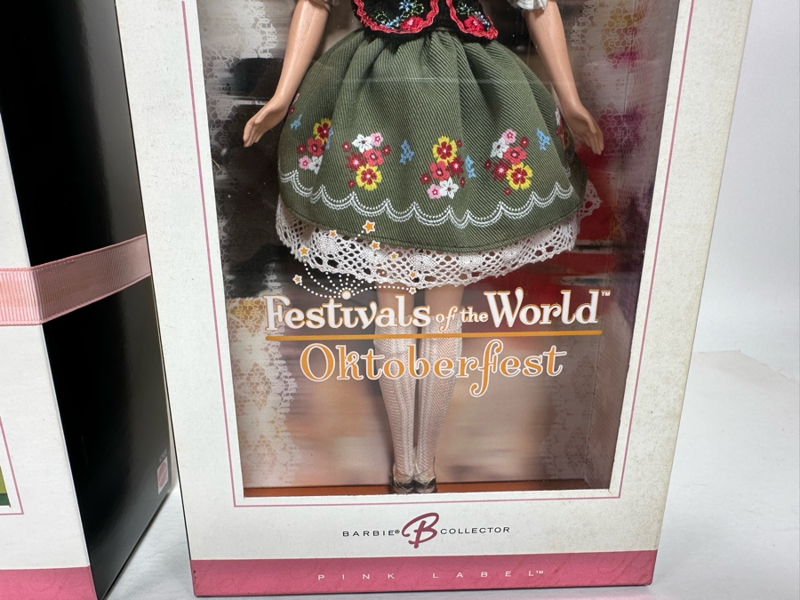 Dolls of the World: Festivals of the World Irish Dance and Oktoberfest Pink Label Collection Mattel Barbie Dolls 2006/2006 New In Box J0929/K7920 [Photo 6]