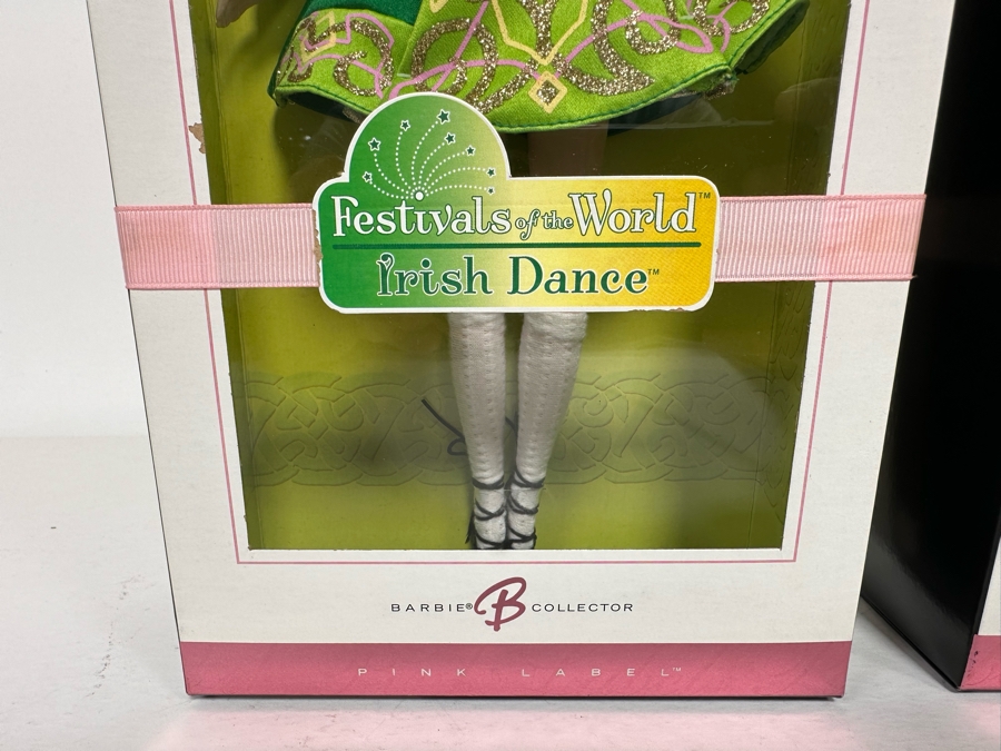 Dolls of the World: Festivals of the World Irish Dance and Oktoberfest Pink Label Collection Mattel Barbie Dolls 2006/2006 New In Box J0929/K7920 [Photo 9]
