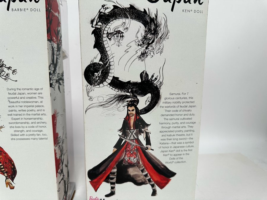 Dolls of the World: Japan Barbie and Japan Ken Pink Label Collection Mattel Barbie and Ken Dolls 2010/2010 New In Box V5004/V5005 [Photo 10]