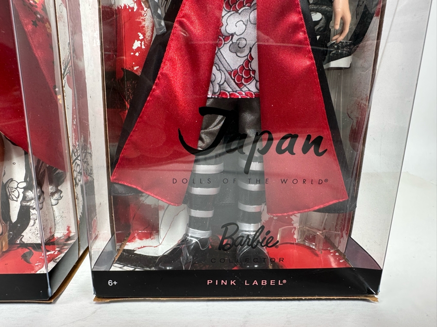 Dolls of the World: Japan Barbie and Japan Ken Pink Label Collection Mattel Barbie and Ken Dolls 2010/2010 New In Box V5004/V5005 [Photo 5]