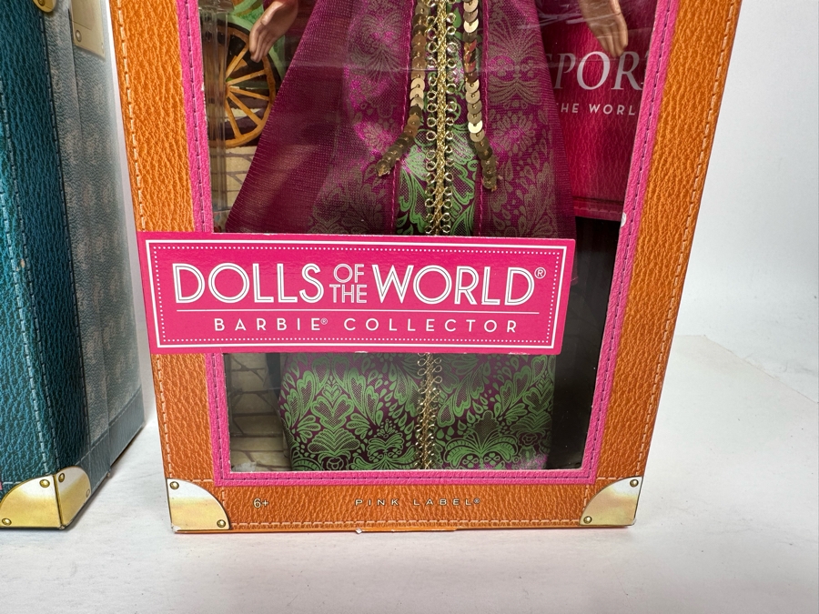 Dolls of the World: Argentina and Morocco Pink Label Collection Mattel Barbie Dolls 2011/2012 New In Box W3375/X8425 [Photo 6]