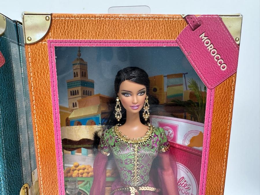 Dolls of the World: Argentina and Morocco Pink Label Collection Mattel Barbie Dolls 2011/2012 New In Box W3375/X8425 [Photo 3]