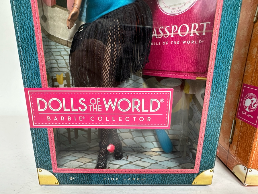 Dolls of the World: Argentina and Morocco Pink Label Collection Mattel Barbie Dolls 2011/2012 New In Box W3375/X8425 [Photo 10]