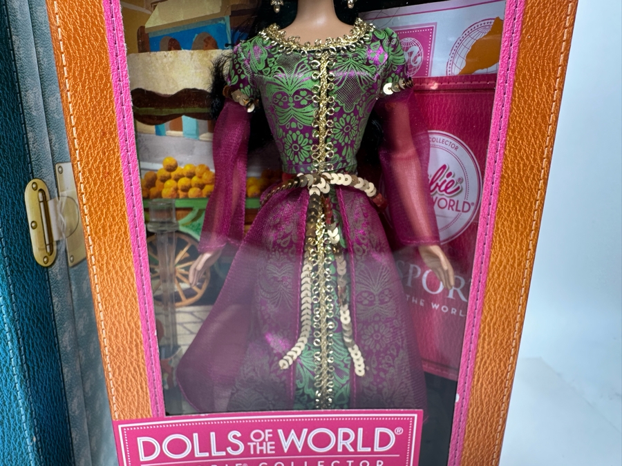 Dolls of the World: Argentina and Morocco Pink Label Collection Mattel Barbie Dolls 2011/2012 New In Box W3375/X8425 [Photo 5]