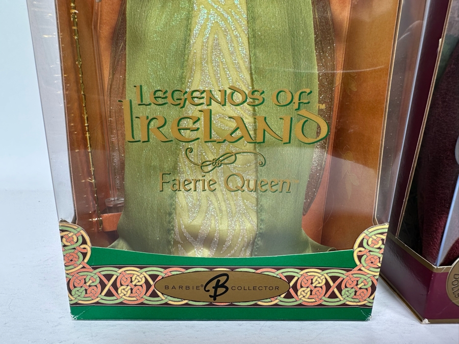 Dolls of the World: Legends of Ireland Faerie Queen and Princess of the Portuguese Empire Barbie Collector Edition Mattel Barbie Dolls 2004/2002 New In Box B3456/56217 [Photo 8]