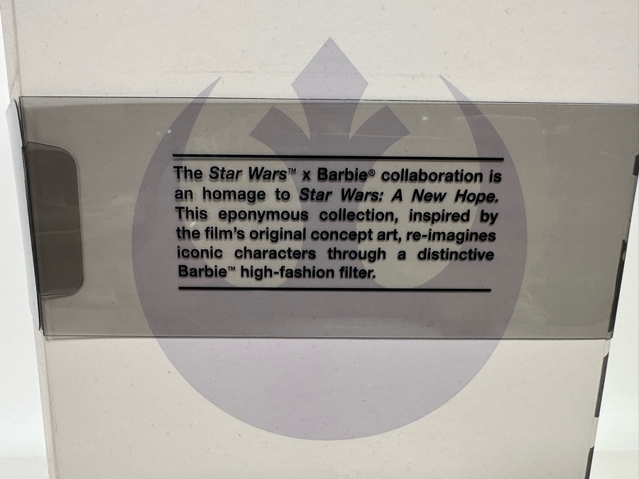 Star Wars Princess Leia x Barbie Limited Edition of 20,000 Mattel Barbie Doll 2019 New In Box GHT78 [Photo 9]