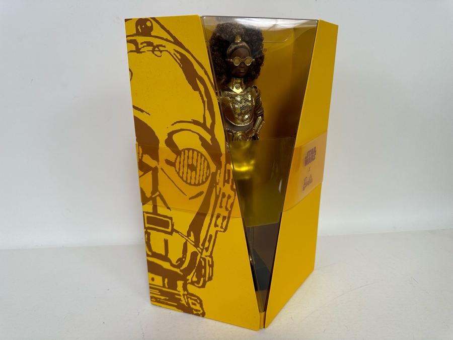 Star Wars C-3PO x Barbie Limited Edition of 20,000 Mattel Barbie Doll 2019 New In Box GLY30 [Photo 10]