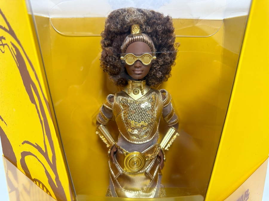 Star Wars C-3PO x Barbie Limited Edition of 20,000 Mattel Barbie Doll 2019 New In Box GLY30 [Photo 5]