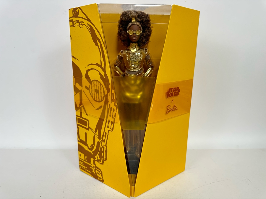 Star Wars C-3PO x Barbie Limited Edition of 20,000 Mattel Barbie Doll 2019 New In Box GLY30 [Photo 4]