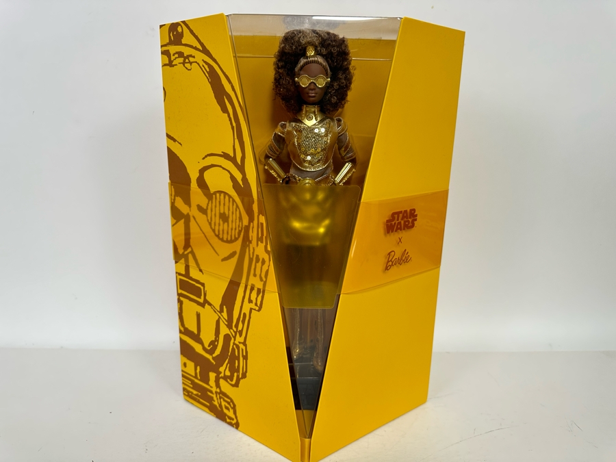 Star Wars C-3PO x Barbie Limited Edition of 20,000 Mattel Barbie Doll 2019 New In Box GLY30 [Photo 3]