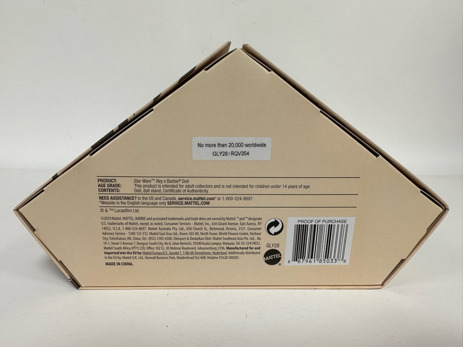 Star Wars Rey x Barbie Limited Edition of 20,000 Mattel Barbie Doll 2019 New In Box GLY28 [Photo 10]