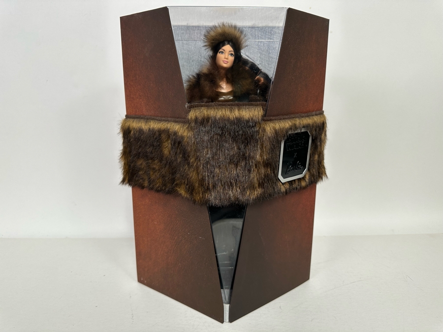 Star Wars Chewbacca x Barbie Limited Platinum Edition of 5,000 Mattel Barbie Doll 2019 New In Box GMM96 [Photo 4]