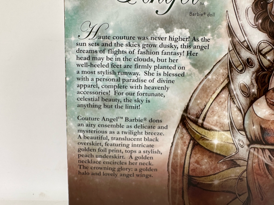 Couture Angel Pink Label Collection Mattel Barbie 2011 New In Box T7898 [Photo 8]