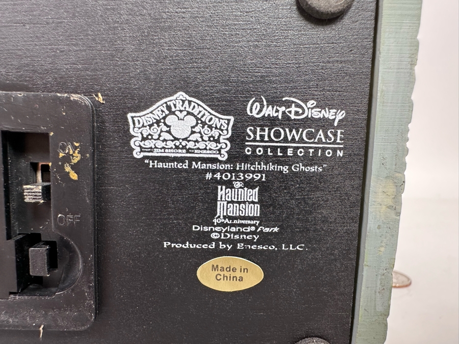 Haunted Mansion: Hitchhiking Ghosts By Jim Shore Disney Traditions Showcase Collection With Original Box 4013991 7.5W x 4D x 8.5H [Photo 10]