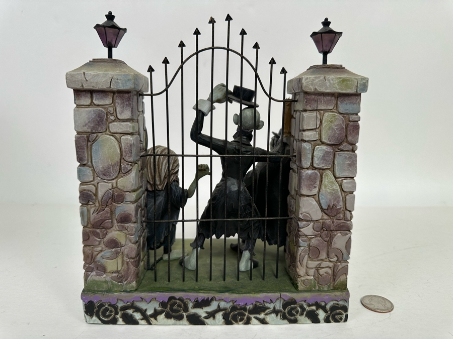 Haunted Mansion: Hitchhiking Ghosts By Jim Shore Disney Traditions Showcase Collection With Original Box 4013991 7.5W x 4D x 8.5H [Photo 8]