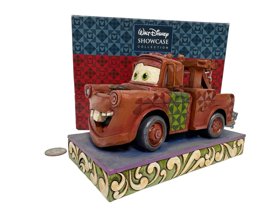 Git-R-Done By Jim Shore for Enesco Disney Traditions: Showcase Collection with Original Box 4023568 7W x 4D x 4.5H