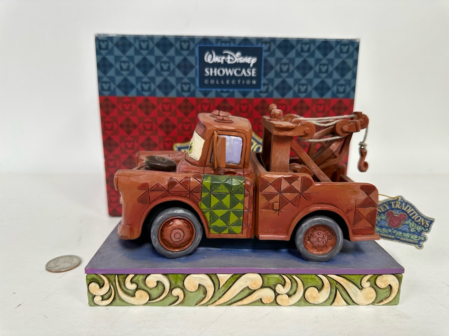Git-R-Done By Jim Shore for Enesco Disney Traditions: Showcase Collection with Original Box 4023568 7W x 4D x 4.5H [Photo 2]
