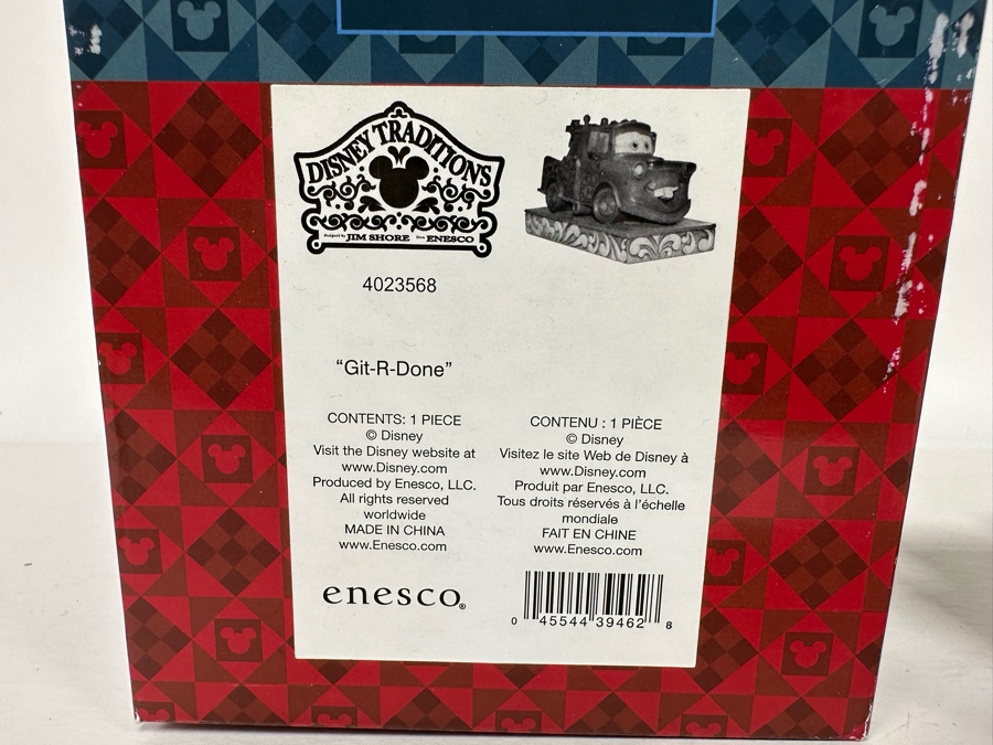 Git-R-Done By Jim Shore for Enesco Disney Traditions: Showcase Collection with Original Box 4023568 7W x 4D x 4.5H [Photo 14]