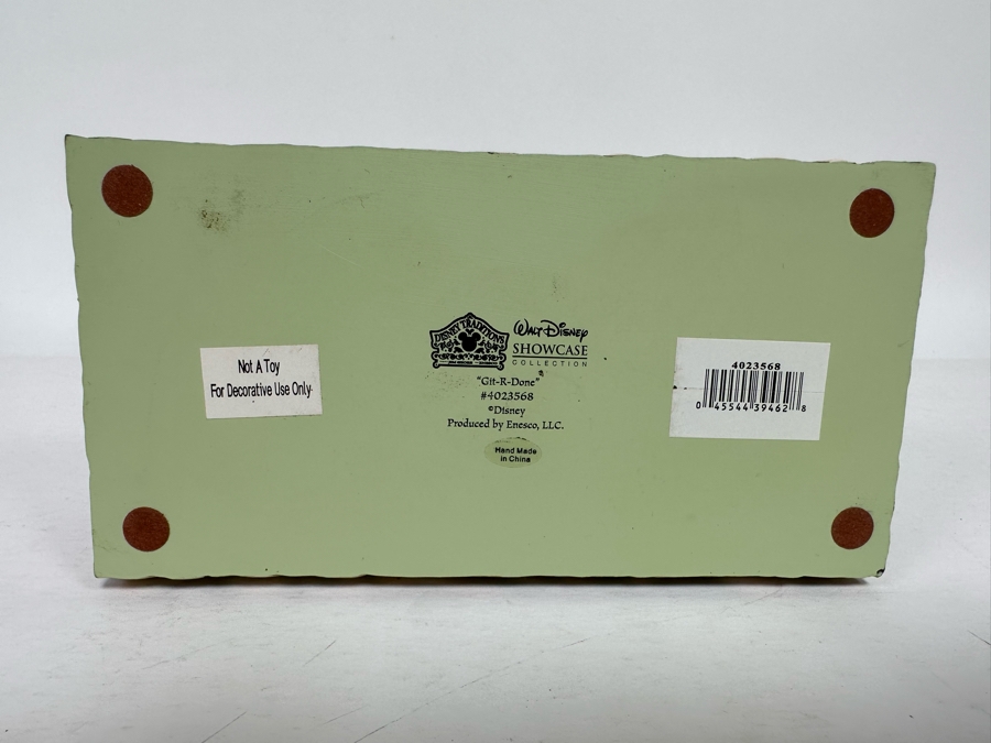 Git-R-Done By Jim Shore for Enesco Disney Traditions: Showcase Collection with Original Box 4023568 7W x 4D x 4.5H [Photo 10]