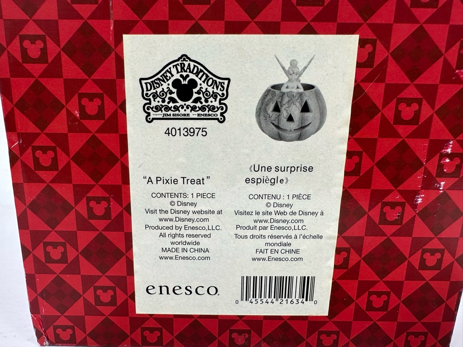 A Pixie Treat By Jim Shore for Enesco Disney Traditions: Showcase Collection with Original Box 4013975 5R x 5.5H [Photo 13]