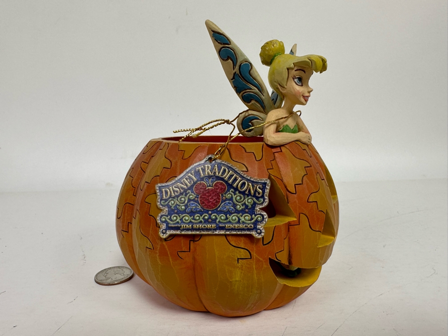 A Pixie Treat By Jim Shore for Enesco Disney Traditions: Showcase Collection with Original Box 4013975 5R x 5.5H [Photo 6]