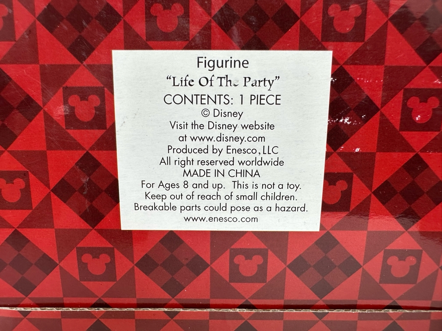 Eeyore Life of the Party By Jim Shore for Enesco Disney Traditions: Showcase Collection with Original Box 4008067 6.5W x 4D x 7H [Photo 15]
