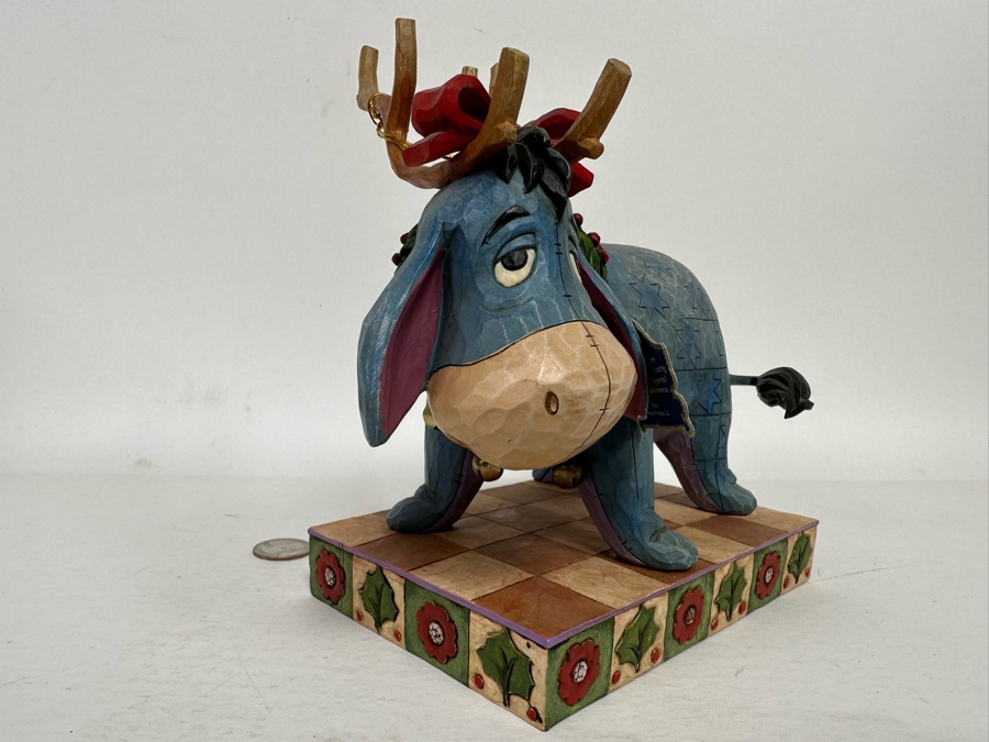 Eeyore Life of the Party By Jim Shore for Enesco Disney Traditions: Showcase Collection with Original Box 4008067 6.5W x 4D x 7H [Photo 5]