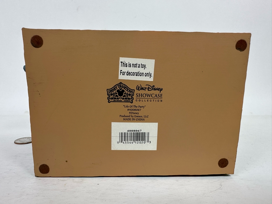 Eeyore Life of the Party By Jim Shore for Enesco Disney Traditions: Showcase Collection with Original Box 4008067 6.5W x 4D x 7H [Photo 8]