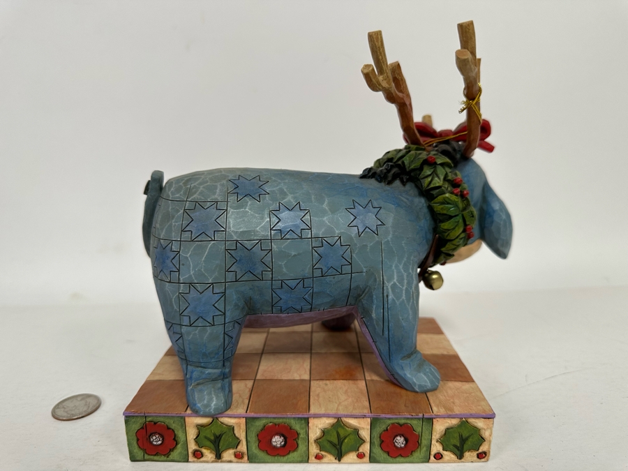 Eeyore Life of the Party By Jim Shore for Enesco Disney Traditions: Showcase Collection with Original Box 4008067 6.5W x 4D x 7H [Photo 6]