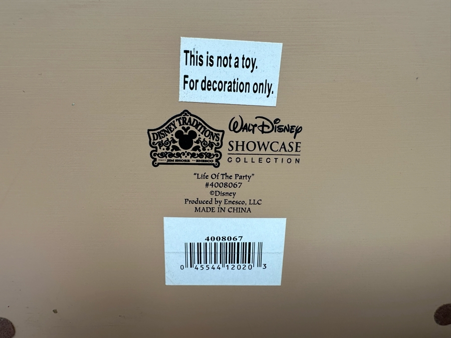 Eeyore Life of the Party By Jim Shore for Enesco Disney Traditions: Showcase Collection with Original Box 4008067 6.5W x 4D x 7H [Photo 9]