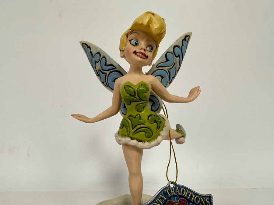 Tinker Bell “Skating Pixie” By Jim Shore for Enesco Disney Traditions: Showcase Collection New with Original Box 4033268 6.5H [Photo 7]