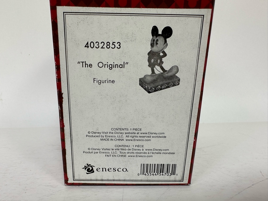 Mickey “The Original” By Jim Shore for Enesco Disney Traditions: Showcase Collection with Original Box 4032853 4.5H [Photo 11]