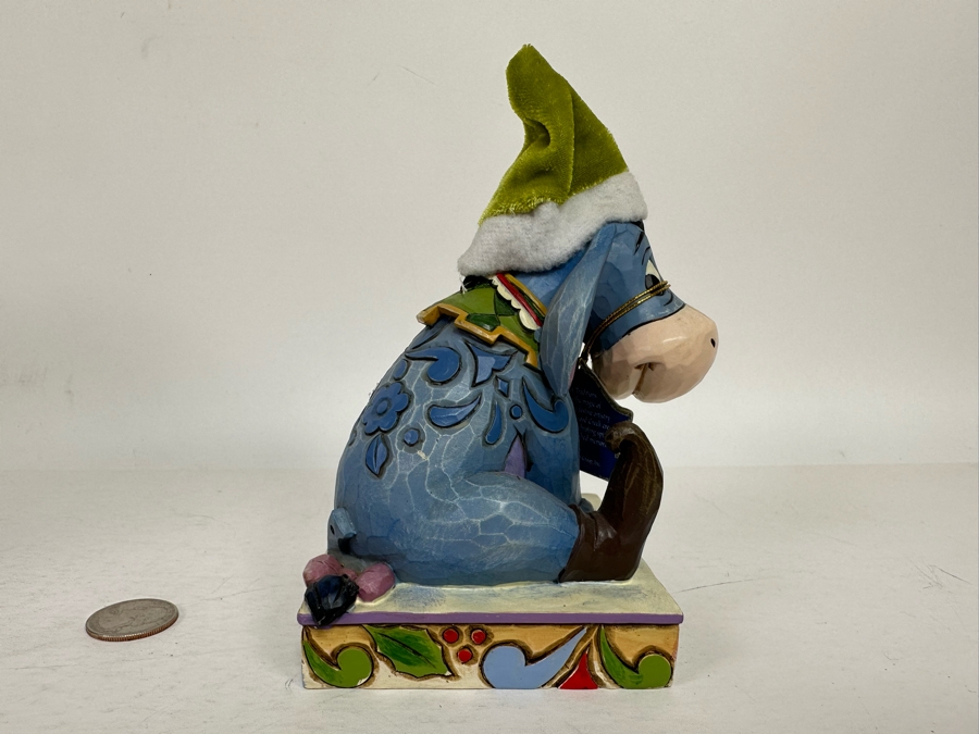 Eeyore “Santa’s Little Helper” By Jim Shore for Enesco Disney Traditions: Showcase Collection New with Original Box 4016567 7H [Photo 6]