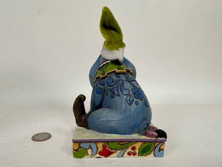 Eeyore “Santa’s Little Helper” By Jim Shore for Enesco Disney Traditions: Showcase Collection New with Original Box 4016567 7H [Photo 7]