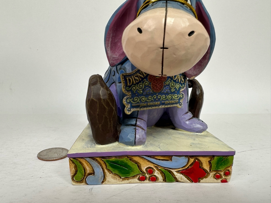 Eeyore “Santa’s Little Helper” By Jim Shore for Enesco Disney Traditions: Showcase Collection New with Original Box 4016567 7H [Photo 5]