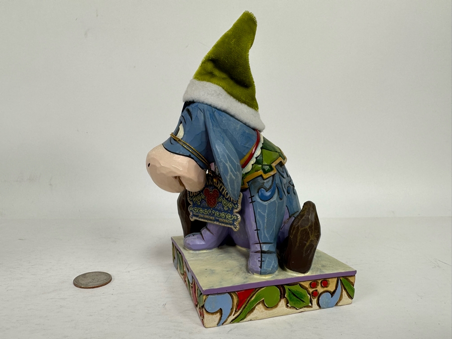 Eeyore “Santa’s Little Helper” By Jim Shore for Enesco Disney Traditions: Showcase Collection New with Original Box 4016567 7H [Photo 8]