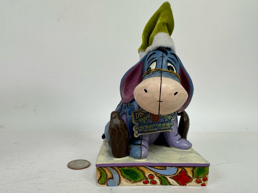 Eeyore “Santa’s Little Helper” By Jim Shore for Enesco Disney Traditions: Showcase Collection New with Original Box 4016567 7H [Photo 4]