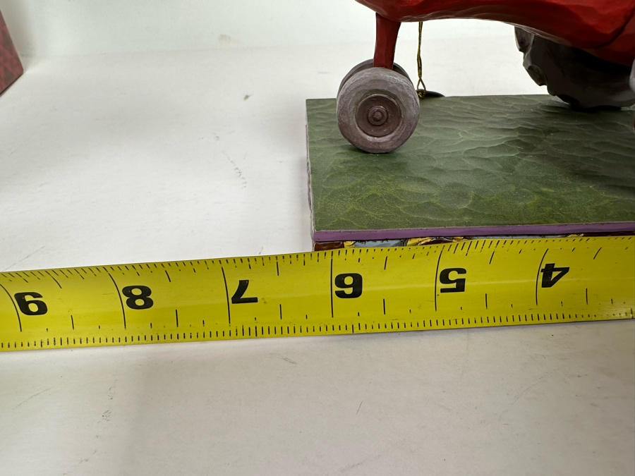 Disney Cars Tractor “Moooooo” By Jim Shore for Enesco Disney Traditions: Showcase Collection New with Original Box 40235696W x 4D x 5.5H [Photo 12]