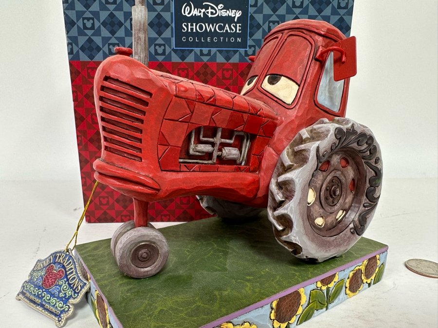 Disney Cars Tractor “Moooooo” By Jim Shore for Enesco Disney Traditions: Showcase Collection New with Original Box 40235696W x 4D x 5.5H [Photo 2]