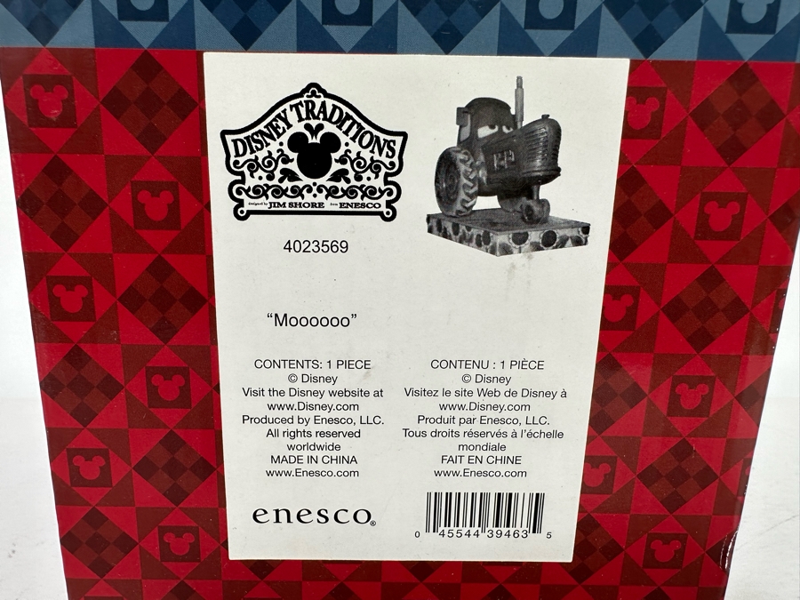 Disney Cars Tractor “Moooooo” By Jim Shore for Enesco Disney Traditions: Showcase Collection New with Original Box 40235696W x 4D x 5.5H [Photo 11]