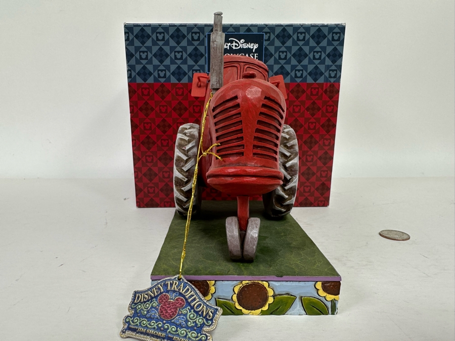 Disney Cars Tractor “Moooooo” By Jim Shore for Enesco Disney Traditions: Showcase Collection New with Original Box 40235696W x 4D x 5.5H [Photo 5]