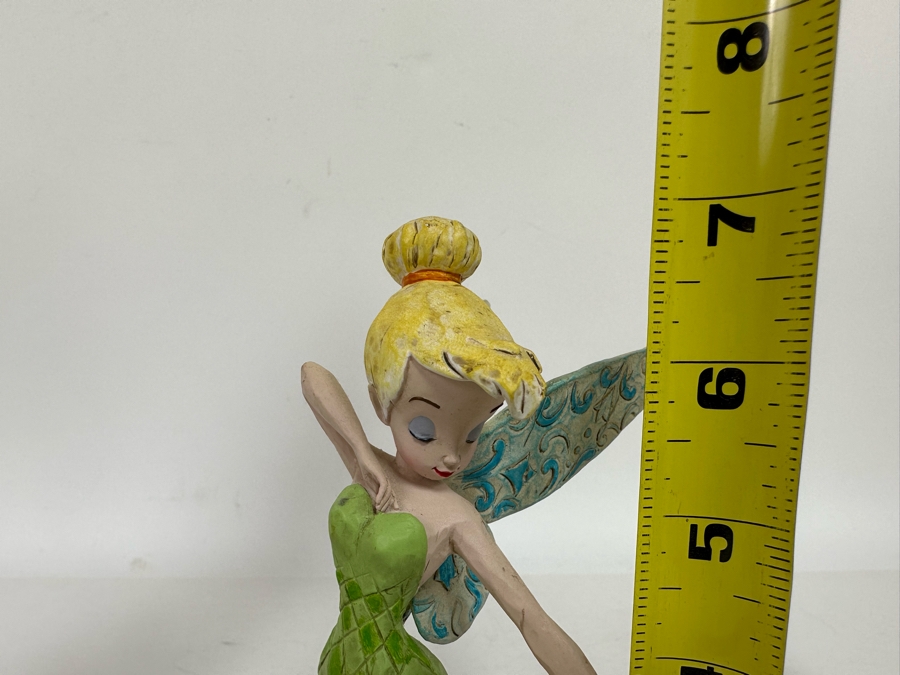 Tinkerbell Figurines “Sitting Pretty”, “Let Your Dreams Blossom” By Jim Shore for Enesco Disney Traditions: Showcase Collection and “Oh Christmas Tree” Disney’s All Decked Out for the Holidays 4007913/4005221/A9422 8H/7H/5.5H [Photo 17]