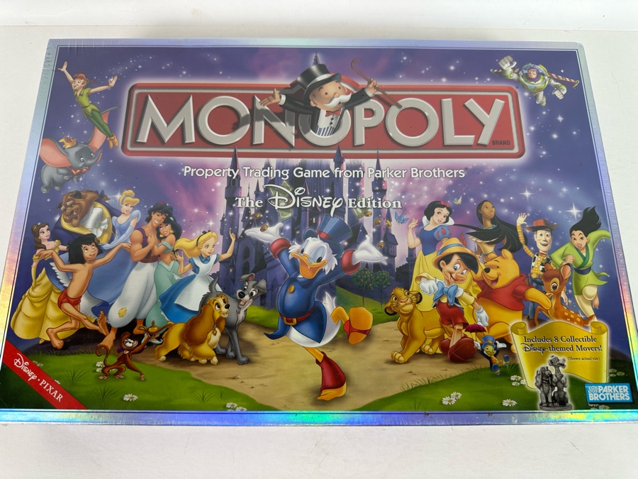 Disney Edition of Monopoly Parker Brothers Game Sealed New in Box [Photo 3]