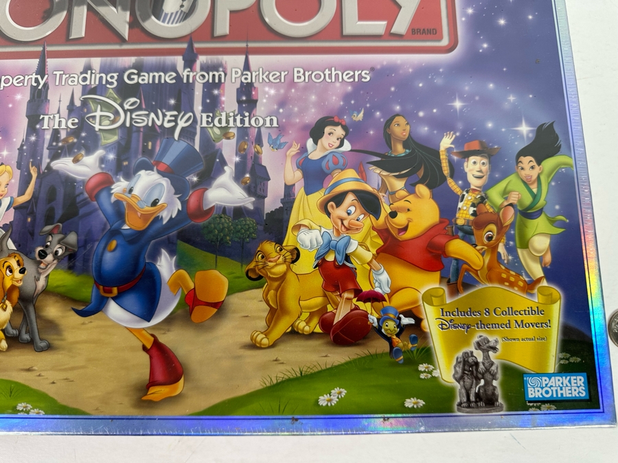 Disney Edition of Monopoly Parker Brothers Game Sealed New in Box [Photo 5]