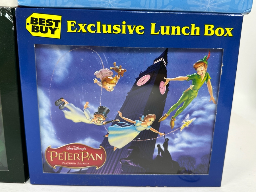 Disney Lunchboxes Lot including: Penguins of Madagascar, Mr. Peabody and Sherman, Rio 2, Brave, Bambi and Peter Pan [Photo 6]